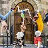 Ukrainian and Czech circus artists performed at the McEwan Hall during last year's Fringe. Picture: Lisa Ferguson