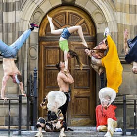 Ukrainian and Czech circus artists performed at the McEwan Hall during last year's Fringe. Picture: Lisa Ferguson