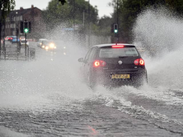 Severe rain is set to hit over the weekend. Picture: John Devlin