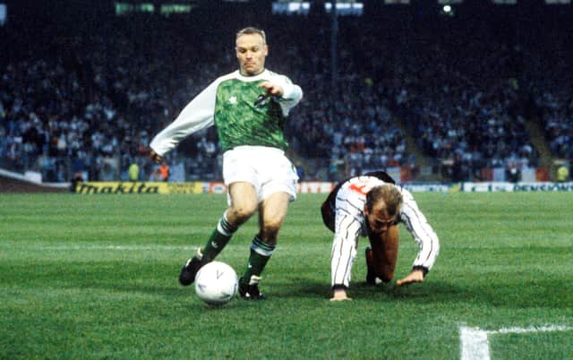 Weir wins the penalty against Dunfermline Athletic to send Hibs on the way to the cup he says was their destiny