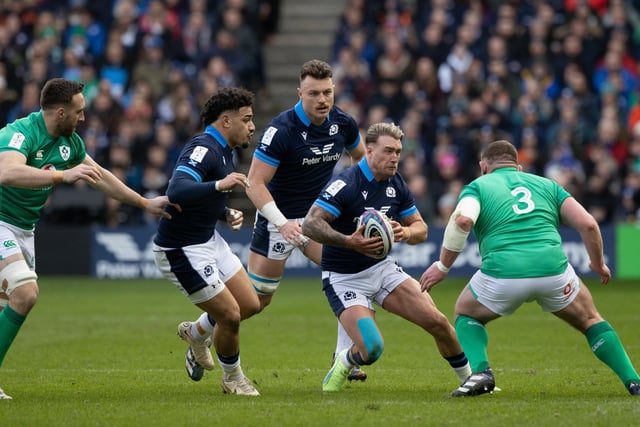 A hugely emotional day for the full-back whose son Archie delivered the match ball to mark his dad’s 100th cap. Had a busy first hour in attack and defence before making way for Blair Kinghorn due to an ankle injury. 7