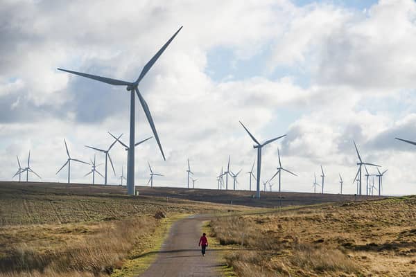 The Whitelee Wind Farm on Eaglesham moor. Planning applications for new wind farms are often contentious (Picture: John Devlin)
