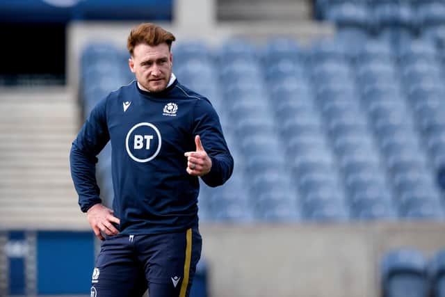 Stuart Hogg has called for Scotland to be more clinical against Ireland. Picture: Craig Williamson/SNS