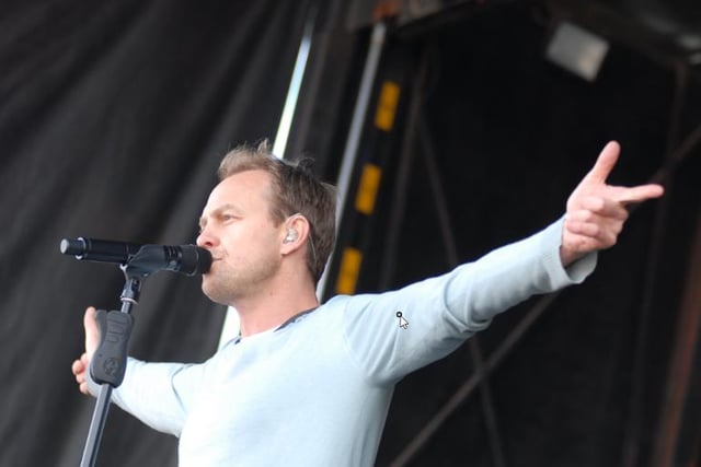 Jason Donovan is pictured in 2007 when he starred at the Summer Festival at Bents Park. He was also on I'm A Celebrity in season 6.