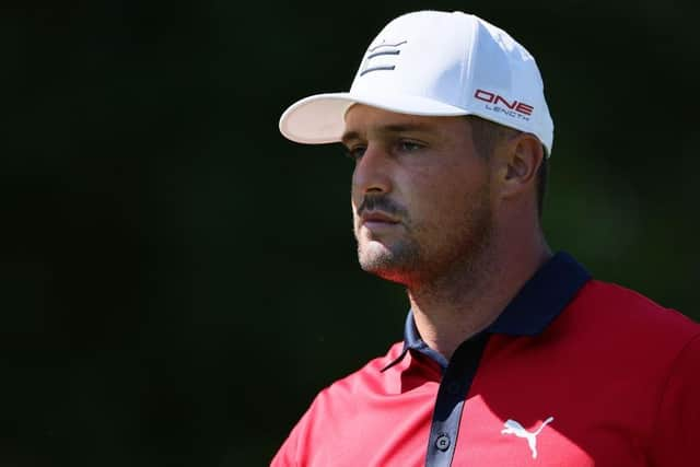 Bryson DeChambeau is the latest to sign up. (Photo by Andy Lyons/Getty Images)