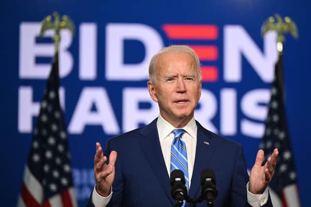 Democratic Presidential candidate Joe Biden (Photo by JIM WATSON/AFP via Getty Images)