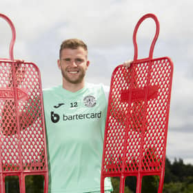 Chris Cadden is looking forward to Hibs' first competitive match under Lee Johnson against Clyde in the Premier Sports Cup. (Photo by Craig Foy / SNS Group)