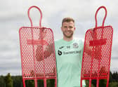 Chris Cadden is looking forward to Hibs' first competitive match under Lee Johnson against Clyde in the Premier Sports Cup. (Photo by Craig Foy / SNS Group)