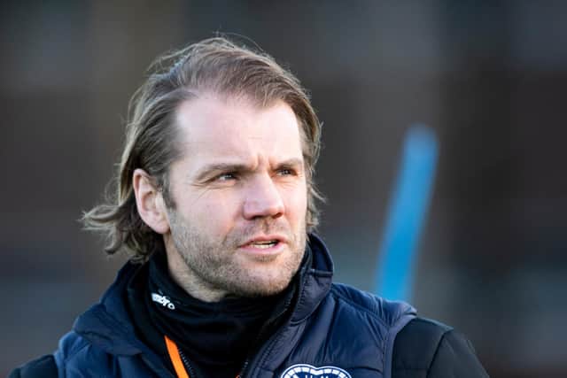 Hearts manager Robbie Neilson is one game away from a unique double achievement.