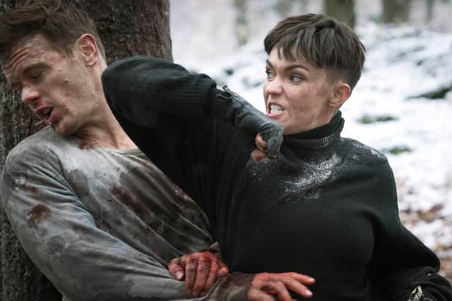 SAS: Red Notice sees suspended SAS soldier Tom (Sam Heughan) come up against hijack leader Grace, who is played by Ruby Rose.