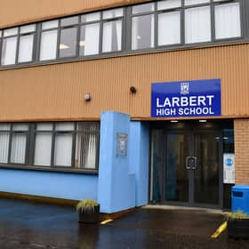 Larbert High is amongst the schools in the first tranche moving into full council ownership. Pic: Michael Gillen
