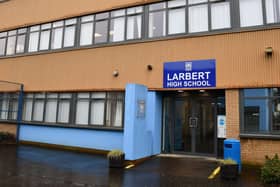 Larbert High is amongst the schools in the first tranche moving into full council ownership. Pic: Michael Gillen