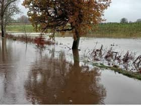 Picture via Angus Council showing the extent of the flooding. Some pump stations to remove surface water did not start automatically according to the council