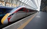 An Azuma rail LNER train at Kings Cross Station. The week-long overtime ban for train drivers will impact on services in Scotland. Picture: Jonathan Brady/PA Wire