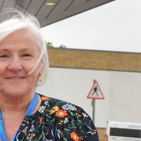 Cathie Cowan, chief executive of NHS Forth Valley, has announced she will retire. Pic: Michael Gillen