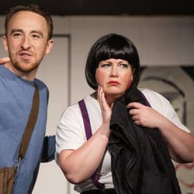 Sam Stopford and Sally Reid in Sally, by James Ley
