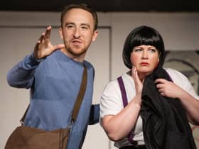 Sam Stopford and Sally Reid in Sally, by James Ley