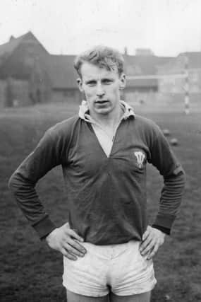 Ken Scotland in 1959. He played 27 times for Scotland