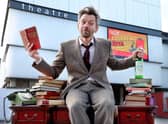 Gray O’Brien as disillusioned university lecturer Frank in Perth Theatre’s production of Educating Rita PIC: Colin Hattersley Photography