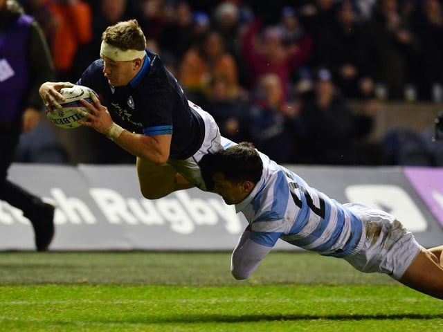 Darcy Graham has steadily climbed the rankings of Scotland's top try scorers since his debut in 2018 and is now in second place. The winger's 29 tries to date have come in just 42 matches. He'll be hoping to add to that tally at this year's Six Nations.