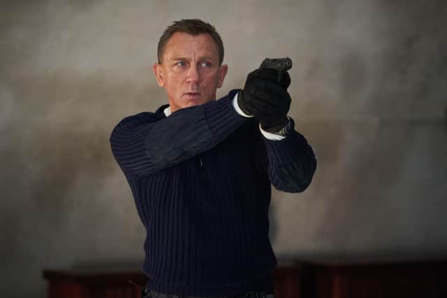 Daniel Craig as James Bond in the long-delayed new Bond film No Time To Die. PIC: Nicola Dove/PA Wire