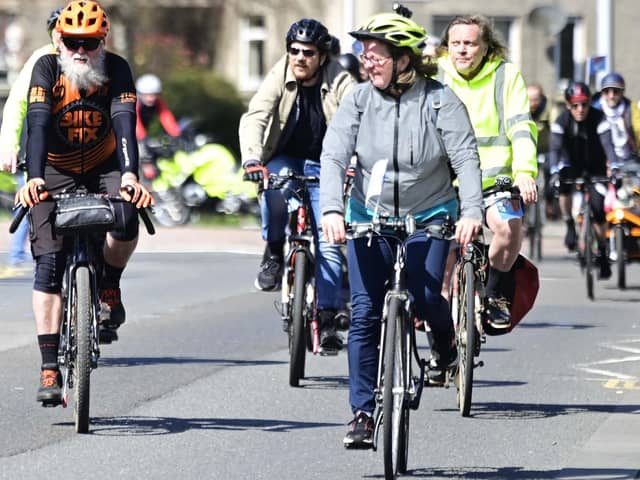 Pedal on Parliament took place on Saturday