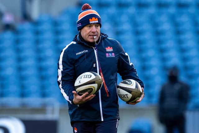 Edinburgh coach Richard Cockerill is looking to win the 1872 Cup for the fourth time in a row. Picture: Ross Parker/SNS
