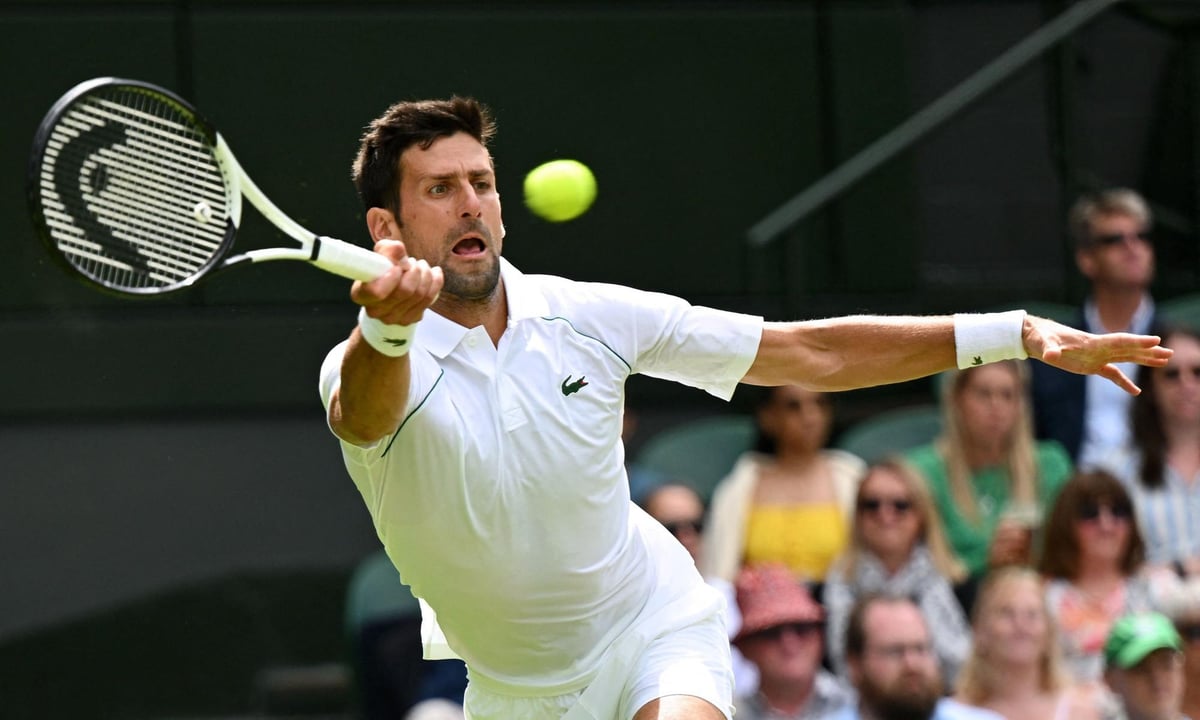 It was 1,812 days since Novak Djokovic last lost a match a Wimbledon ... and counting