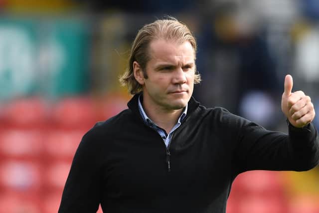 Robbie Neilson has been pleased with Hearts' adaptability this season. (Photo by Craig Foy / SNS Group)