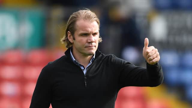Robbie Neilson has been pleased with Hearts' adaptability this season. (Photo by Craig Foy / SNS Group)