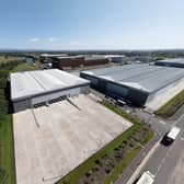 The Westway 200 and Westway 90 developments next to Glasgow Airport.