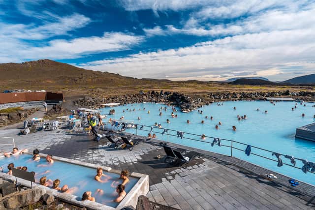 Myvatn Nature Baths in Iceland. Pic: PA Photo/Renato Granieri.