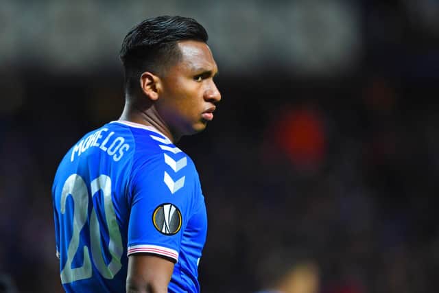 Rangers striker Alfredo Morelos is wanted by Lazio. Picture: SNS