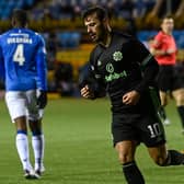 Albian Ajeti's goal in Celtic's 40 win over Kilmarnock was the product of his first-ever full Premiership outing for the club. (Photo by Rob Casey / SNS Group)