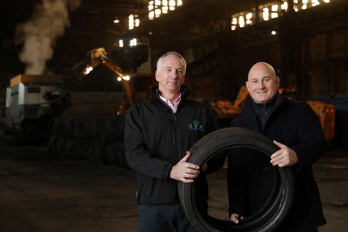 Motherwell tyre recycling business to double up on sales with £370,000 funding package