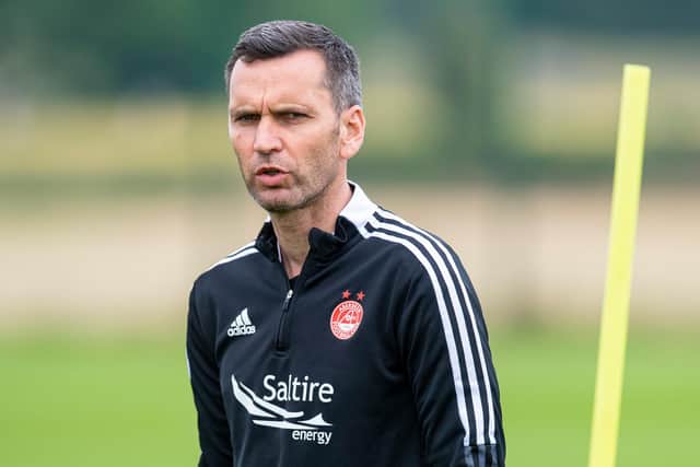 Stephen Glass is fully focused on Aberdeen's clash with Qarabag - but still wants to strengthen his squad