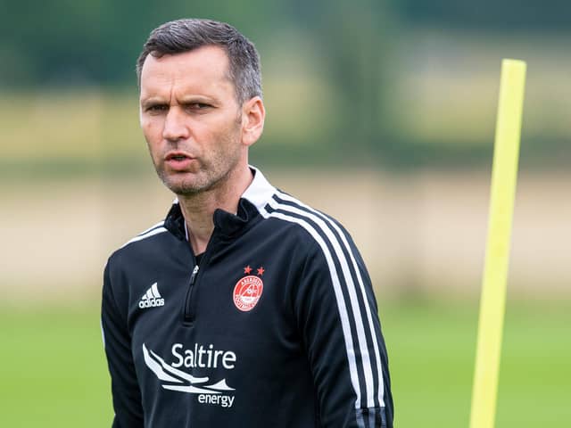 Stephen Glass is fully focused on Aberdeen's clash with Qarabag - but still wants to strengthen his squad