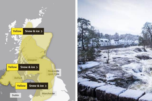 Storm Bella: Met Office warns of high winds and icy conditions in Scotland