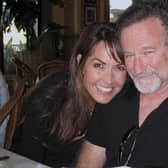 Robin Williams and Susan Schneider