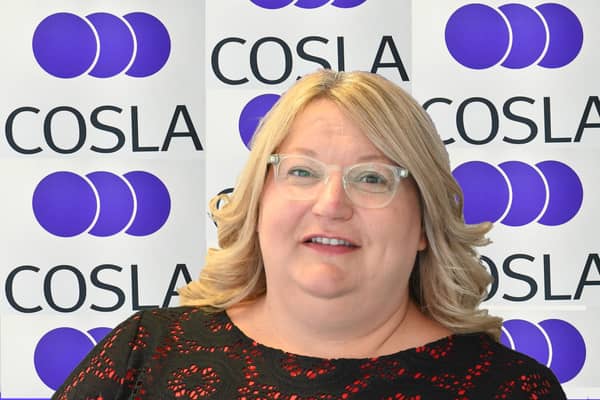 Cosla president Shona Morrison