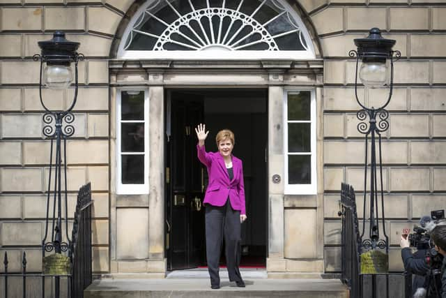 Nicola Sturgeon is in no rush to call Indyref2 (Picture: Jane Barlow/PA)