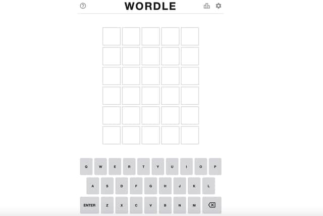 Every new day brings a new, mystery five letter word to guess – which must be done through entering five letter words onto Wordle’s 30 tile grid. (Image credit: screengrab/wordle)