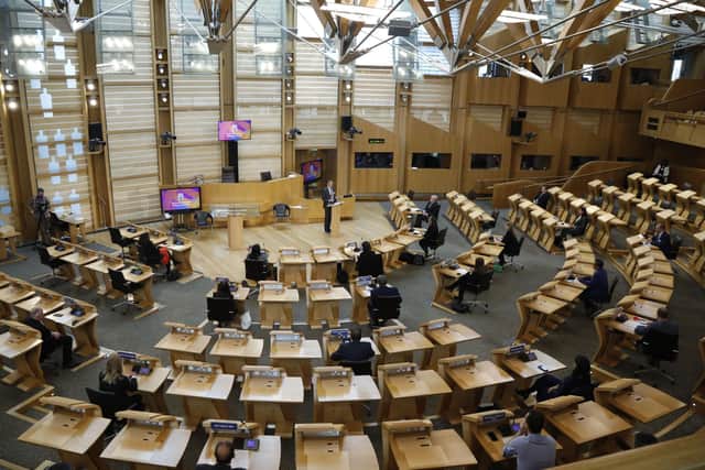 Voters, not political parties, should have the decisive say over who sits in the Scottish Parliament (Picture: Andrew Cowan/pool/Getty Images)