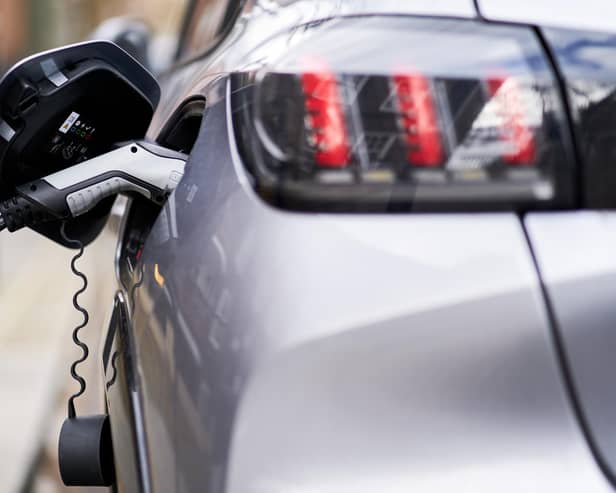 The number of EVs on Orkney has significantly increased in recent years (pic: John Walton)