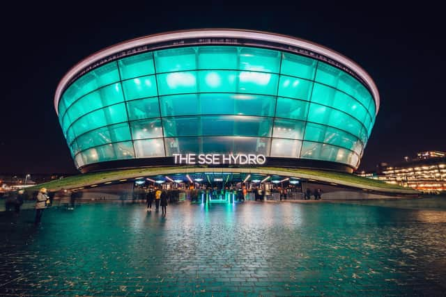 The SSE Hydro arena in Glasgow was named the second busiest live entertainment venue in the world in 2019 - behind Madison Square Garden in New York. Picture: Luke Dyson