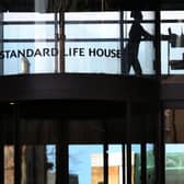 A view of part of the landmark Standard Life House building on Lothian Road in Edinburgh.