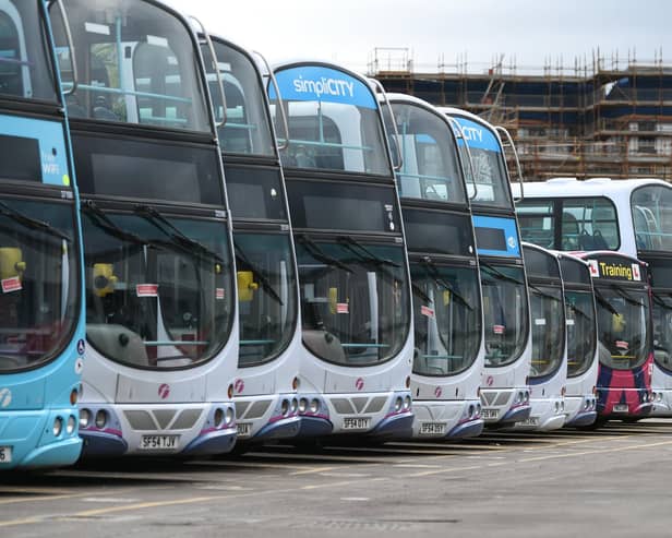 First Bus has cancelled its late-night bus services. Picture: John Devlin