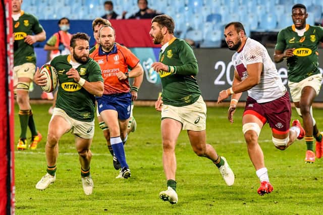 South Africa played Georgia last week and the sides are due to meet again on Friday.