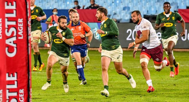 South Africa played Georgia last week and the sides are due to meet again on Friday.