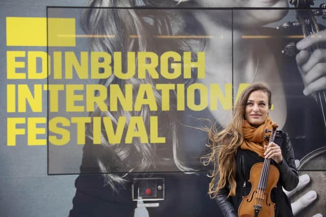 Nicola Benedetti has just started her tenure as director of the Edinburgh International Festival. Picture: Jessica Shurte